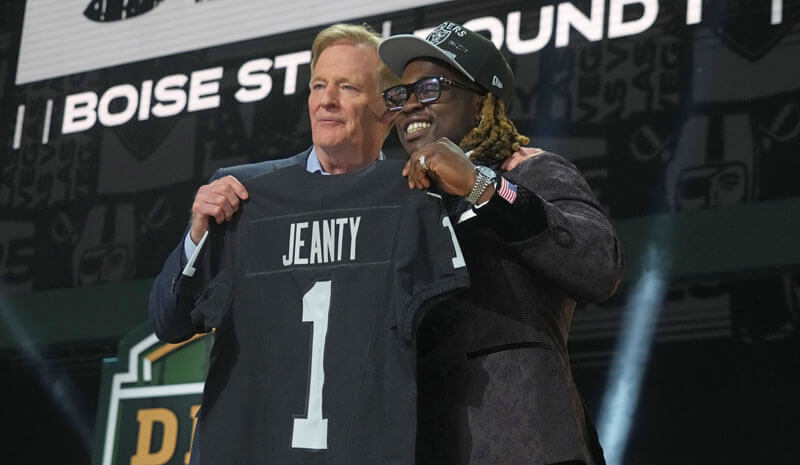 Ashton Jeanty, Cam Ward Highlight NFL Rookie of the Year Odds Favorites