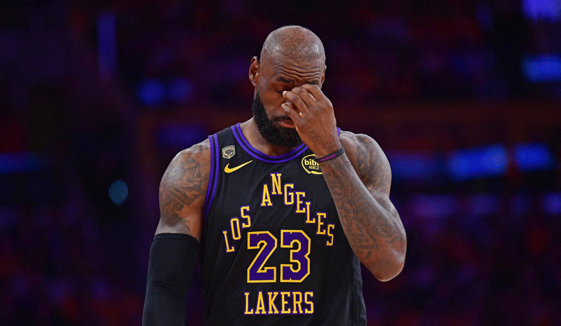LeBron James, Los Angeles Lakers. Will he retire?
