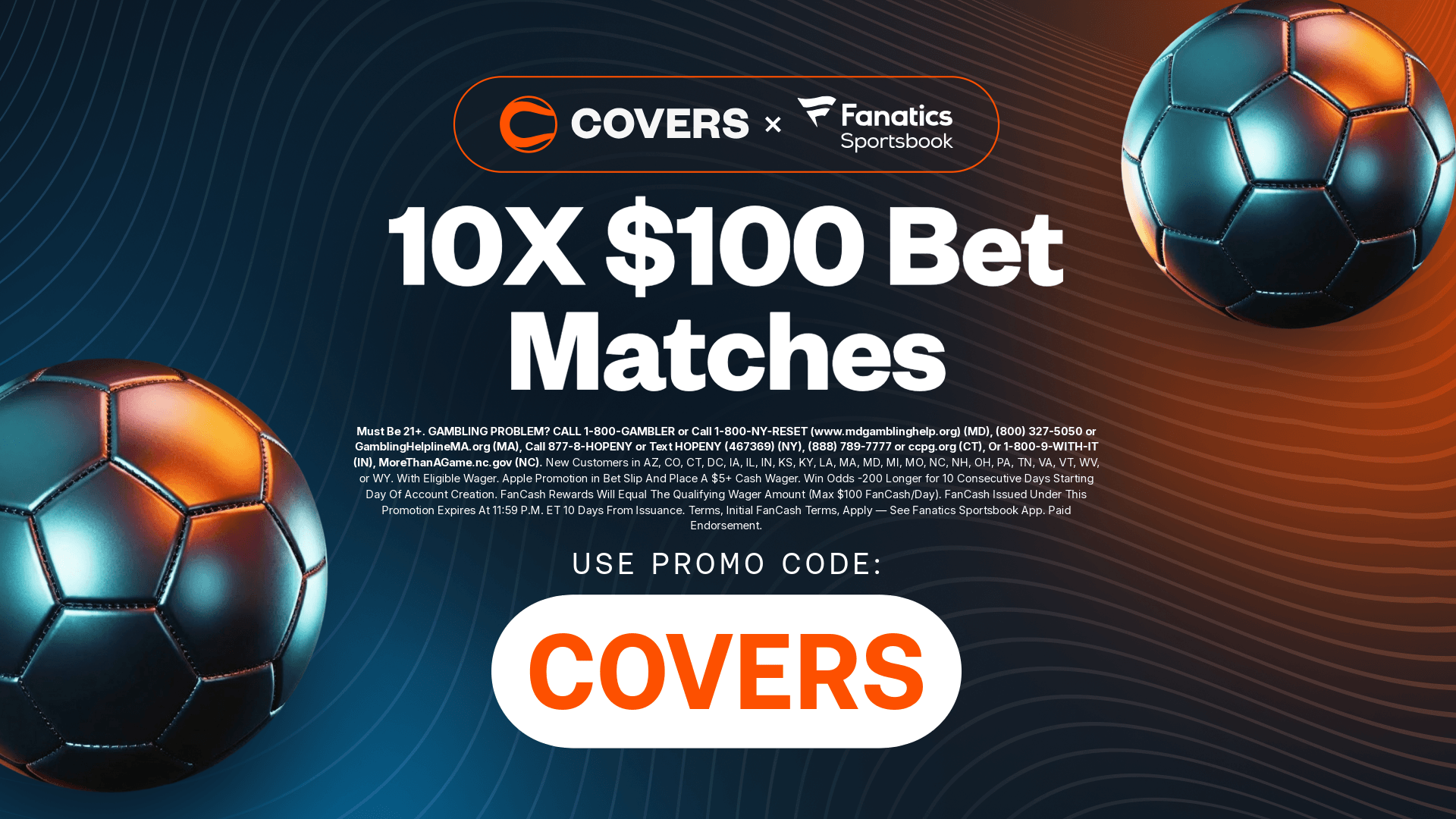Start claiming FanCash with the Fanatics Sportsbook promo code.