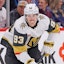 Vegas Golden Knights forward Mitch Marner (93).