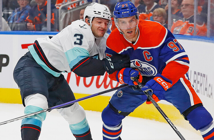 Connor McDavid Edmonton Oilers NHL picks