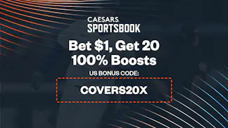 How To Bet - Caesars Sportsbook Promo Code COVERS20X Doubles Your Winnings with 20 100% Profit Boosts for Dodgers vs. Blue Jays Game 1