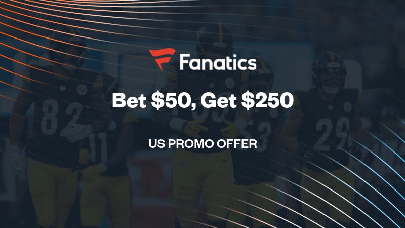 Fanatics Sportsbook Promo for Steelers vs Jets