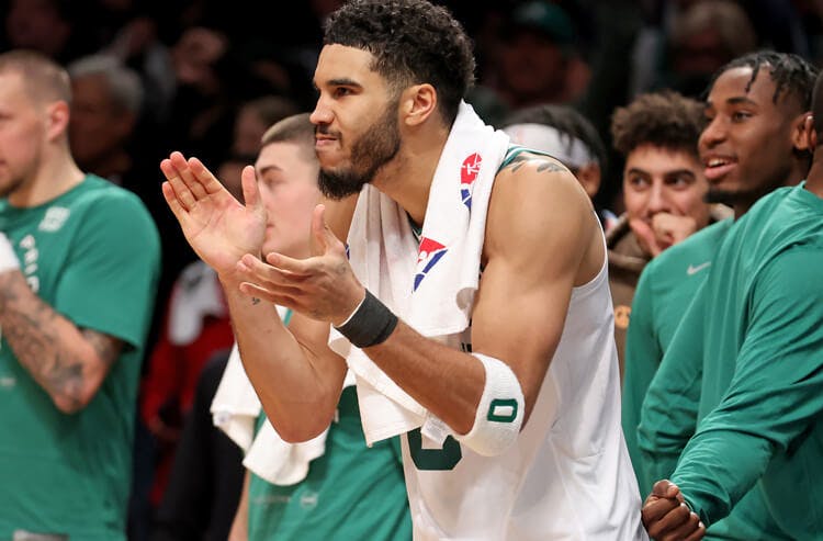 Jayson Tatum Boston Celtics NBA playoffs betting
