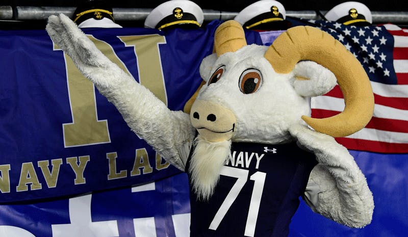 Navy Midshipmen Mascot NCAAF