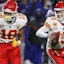 Patrick Mahomes Isiah Pacheco Kansas City Chiefs NFL