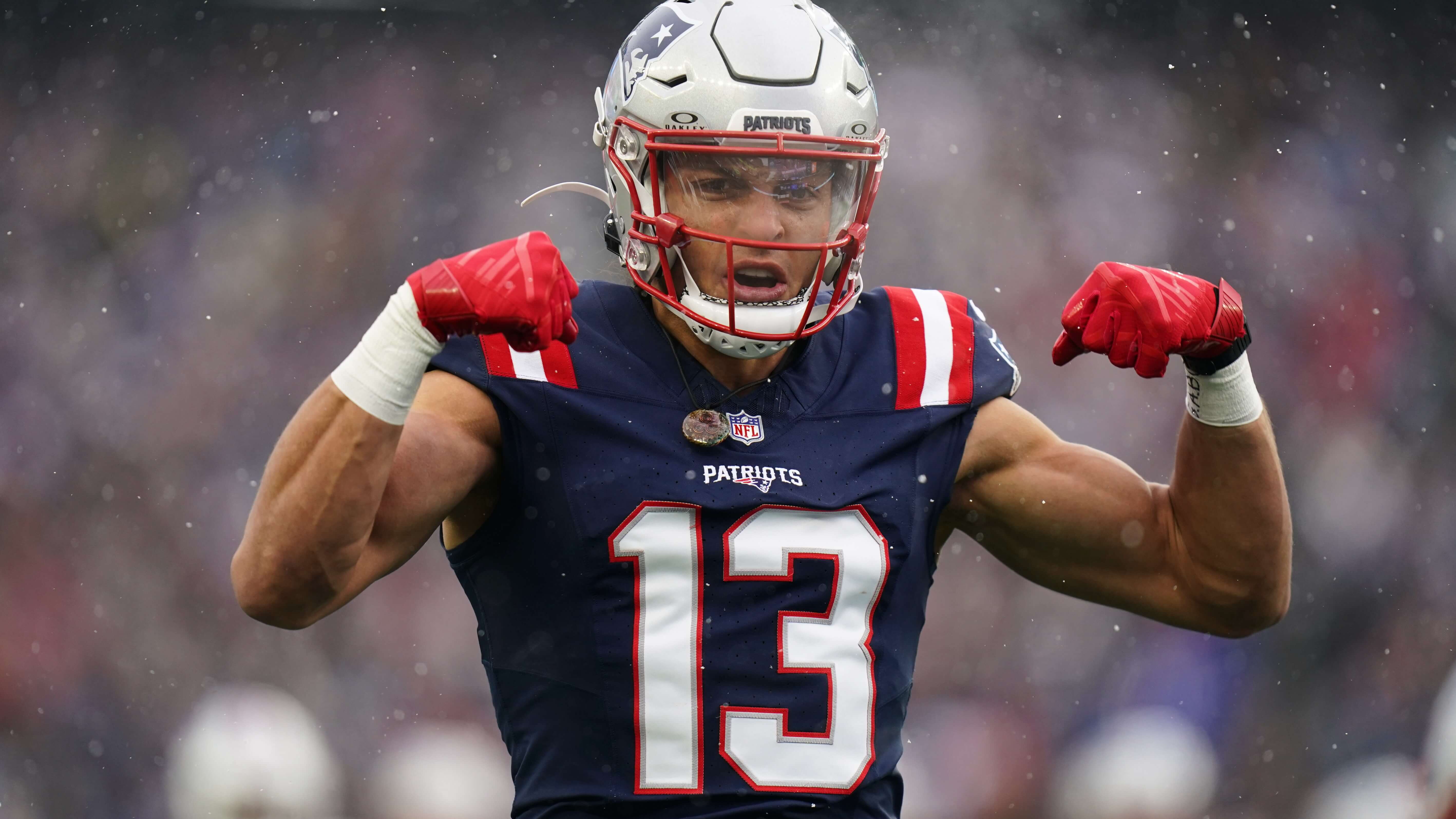 Mack Hollins New England Patriots NFL 