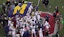 Michigan plants the flag on Ohio State's logo. 