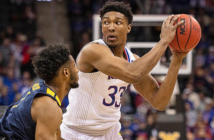 David McCormack Kansas Jayhawks Big 12 Tournament