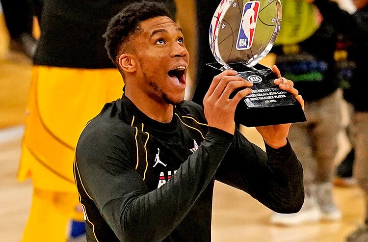 Giannis Antetokounmpo NBA All-Star Weekend odds