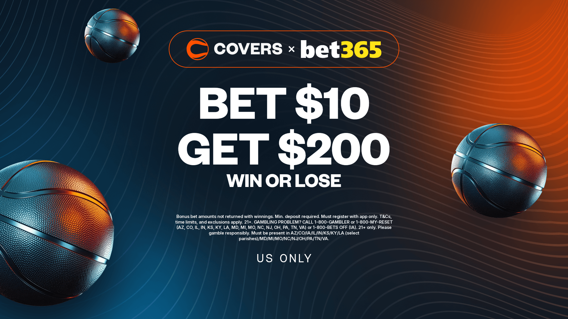 Bet365 Bonus Code: Bet $10 on 76ers vs. Knicks or Thunder vs. Spurs, Get $200 Bonus Bets, Win or Lose