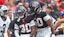Houston Texans cornerback Jaylin Smith (30) reacts after a defensive play