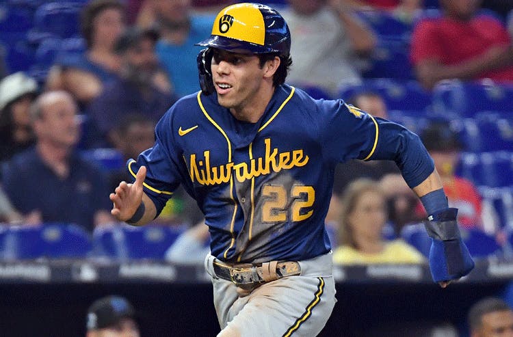 Christian Yelich Milwaukee Brewers MLB