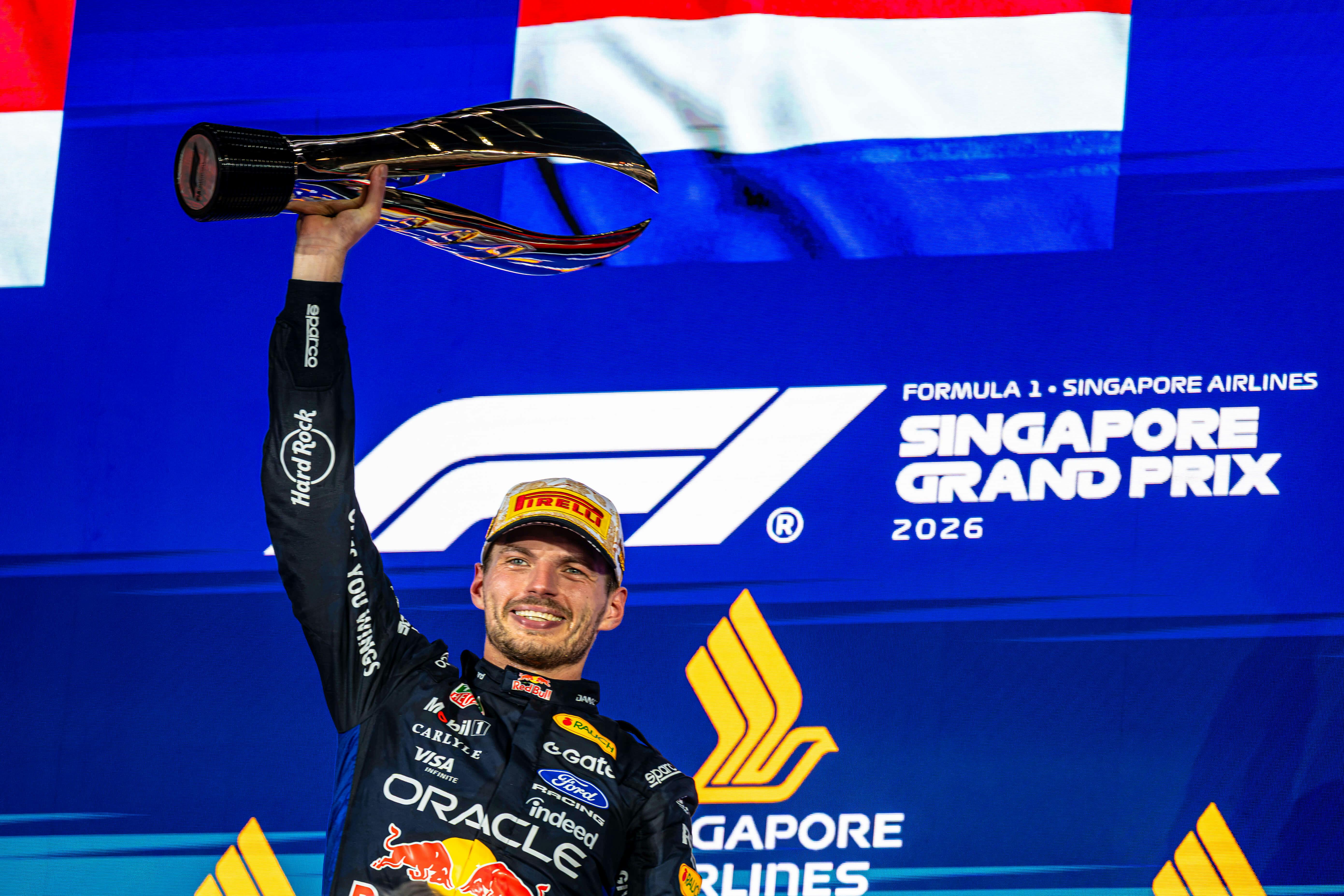 F1 World Drivers' Championship Odds: Verstappen Secures First Win in Singapore, Antonelli Remains Favorite