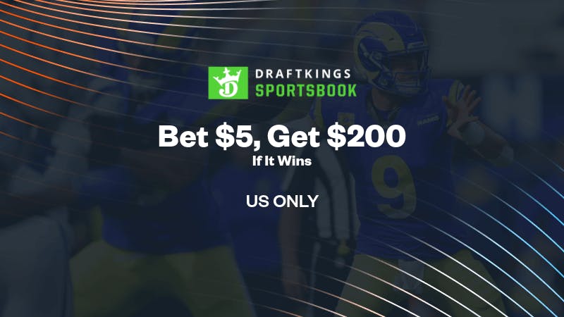 DraftKings Sportsbook Promo Code for 49ers vs Rams