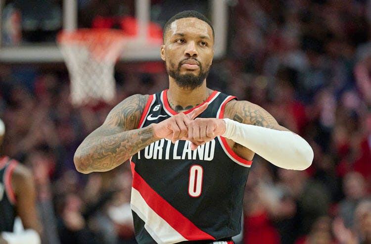 Damian Lillard Portland Trail Blazers NBA