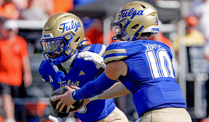 Balyor Hayes Damari Alston Tulsa college football