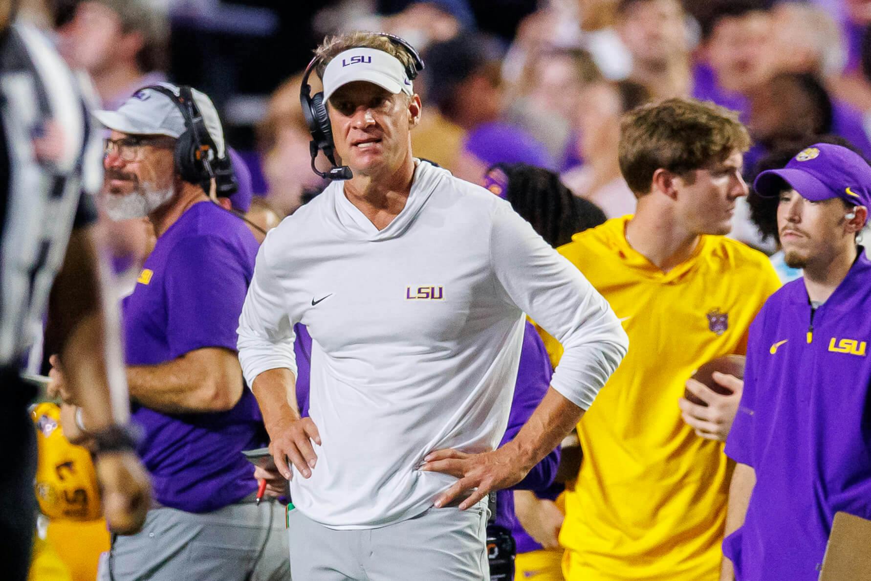 LSU Draws Heavy Betting Action Ahead of Lane Kiffin’s Return to Ole Miss