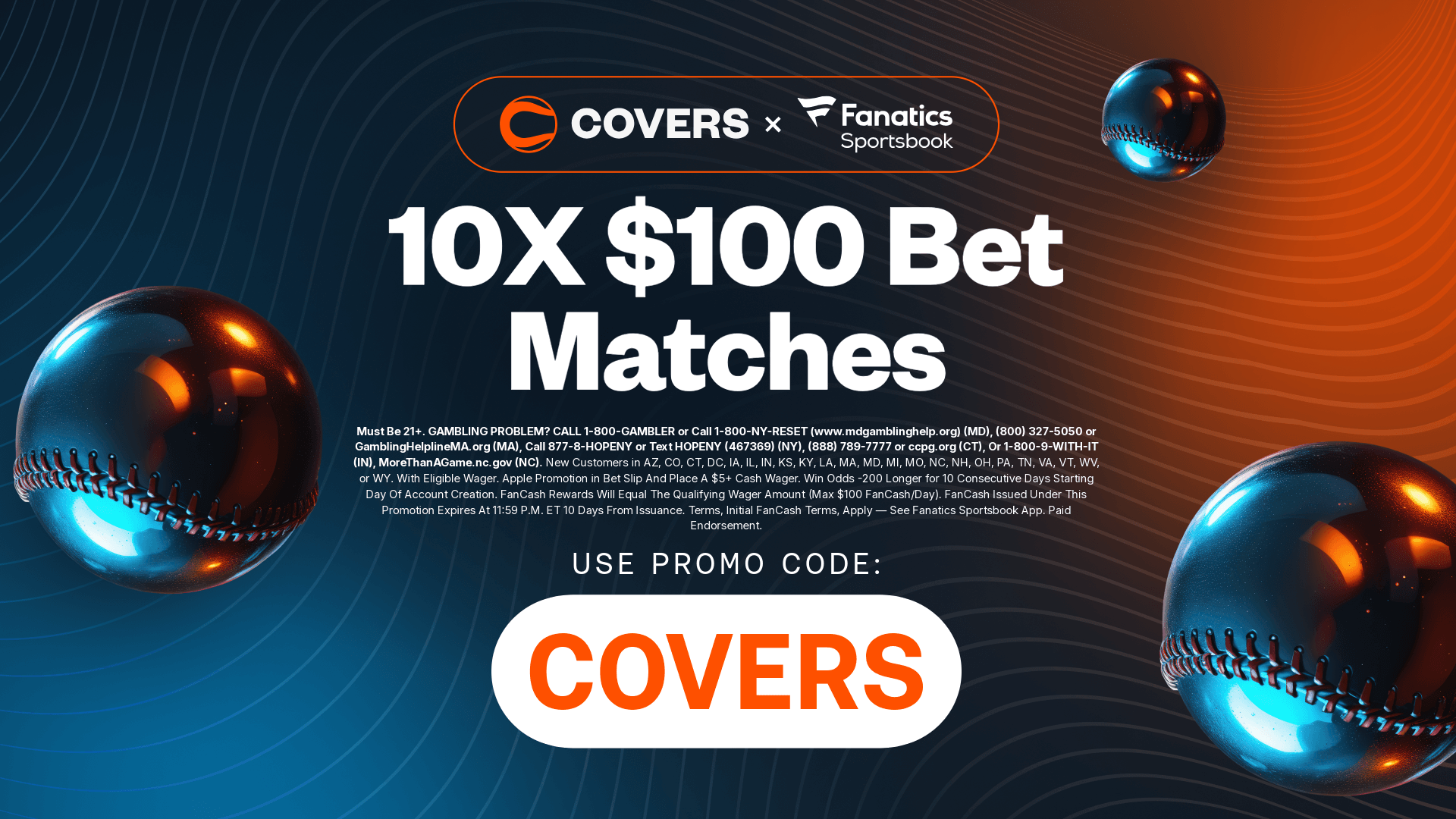 Fanatics Sportsbook Promo Code COVERS: Get $1,000 in FanCash for Yankees vs. Phillies