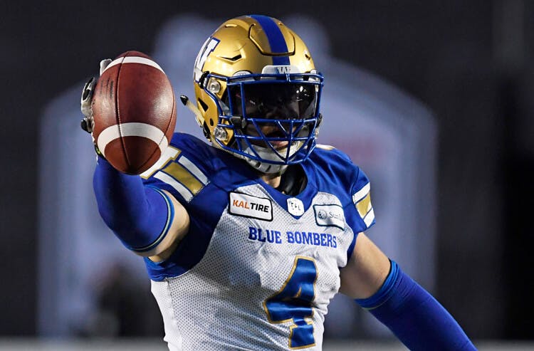 Adam Bighill Winnipeg Blue Bombers CFL