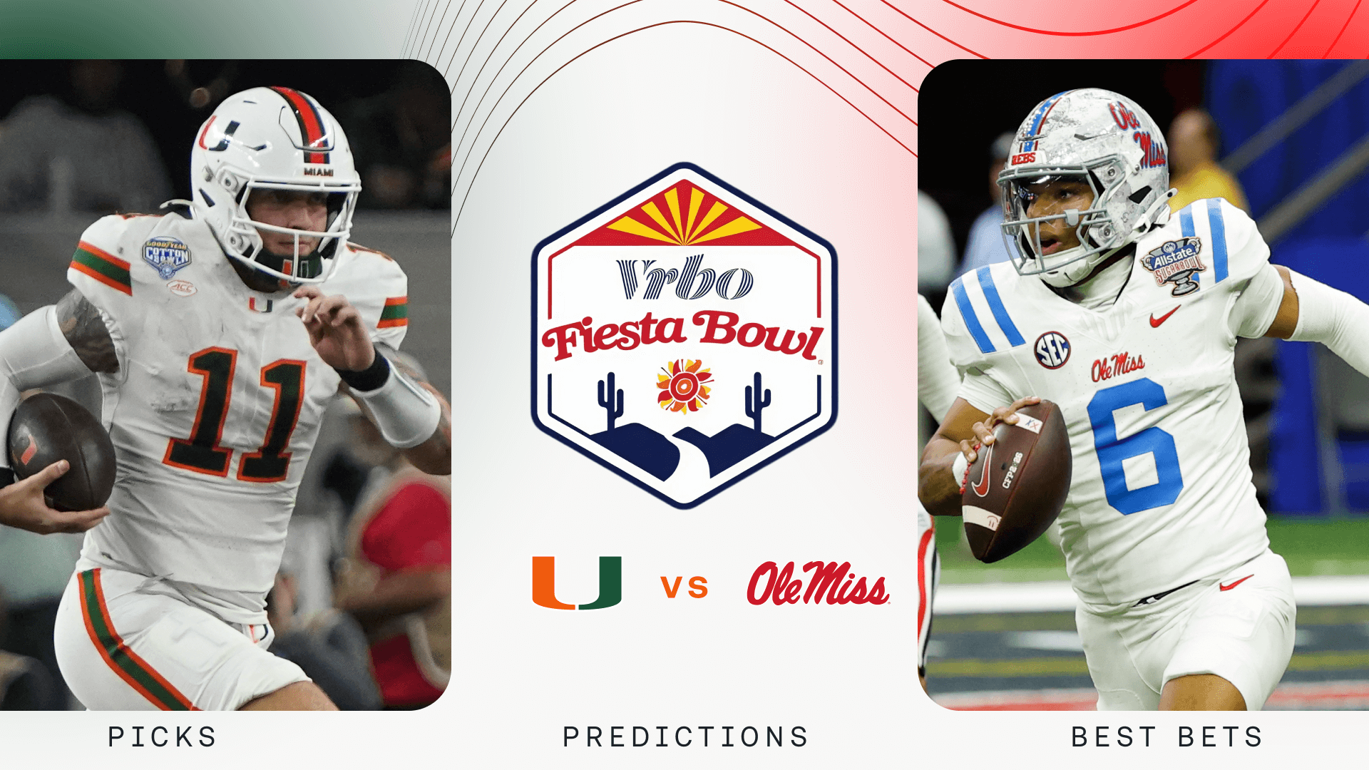 Miami vs Mississippi Prediction, Picks & Odds for Tonight's Fiesta Bowl