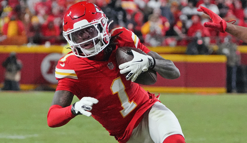 Xavier Worthy Picks, Predictions & Best Bets for Chiefs vs Eagles