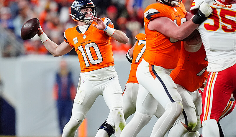 Thursday Night Football odds Bo Nix