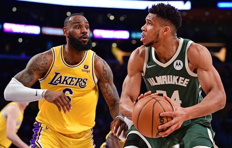 LeBron James Giannis Antetokounmpo All-Star Game NBA