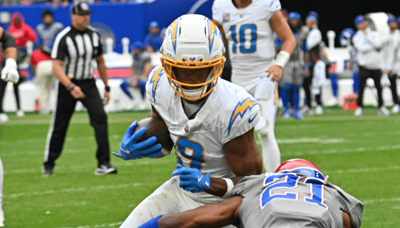 Tre Harris Los Angeles Chargers NFL