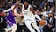 Memphis Grizzlies forward Jaren Jackson Jr. (13) drives to the basket against Utah Jazz forward Kyle Filipowski (22)