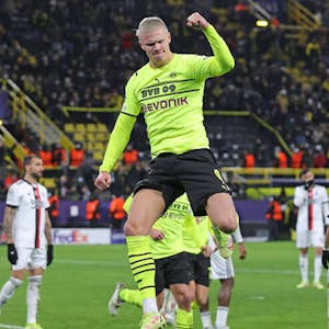 Erling Halaand Borussia Dortmund Europa League