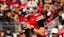 Ohio State Buckeyes quarterback Julian Sayin (10) looks to make a pass.