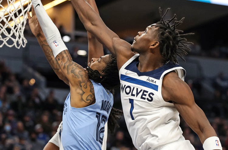 Ja Morant Memphis Grizzlies Anthony Edwards Minnesota Timberwolves NBA Playoffs