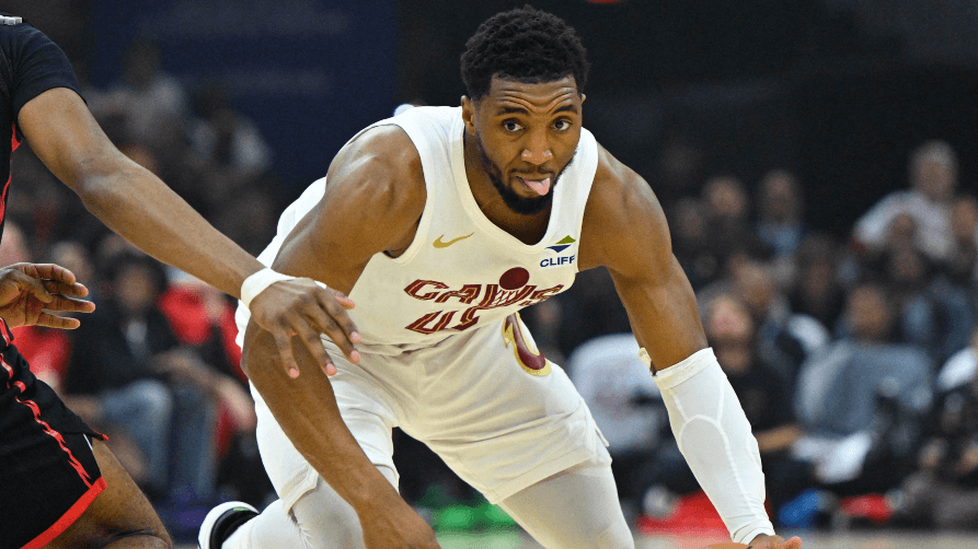 Cleveland Cavaliers guard Donovan Mitchell NBA