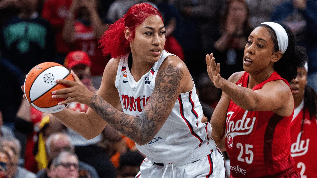 Washington Mystics center Shakira Austin WNBA