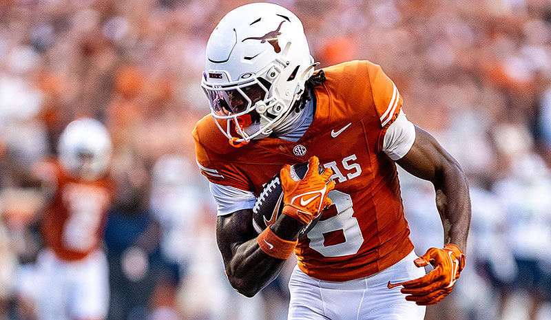 Cam Coleman Texas Longhorns NCAAF
