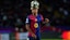Lamine Yamal of FC Barcelona during the UEFA Champions League match.