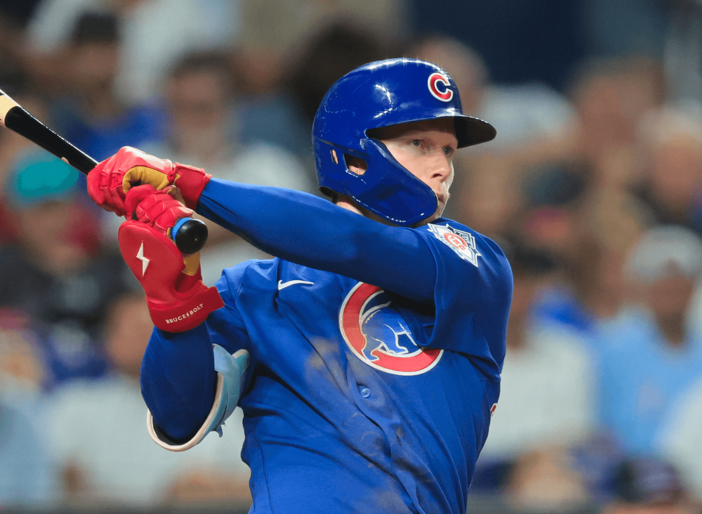 Pete Crow-Armstrong of the Chicago Cubs MLB