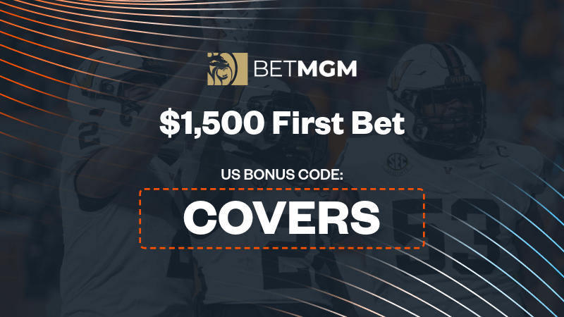 Use BetMGM bonus code "COVERS" to get up to $1,500 bonus bets back if your first bet loses. - IMAGN IMAGES