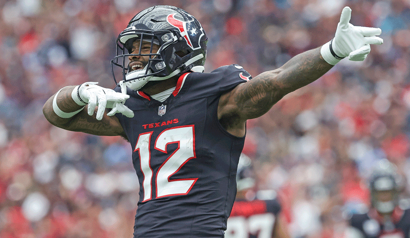 How To Bet - NFL Anytime Touchdown Props for Week 5: Nico Collins, Jayden Daniels, & Roschon Johnson