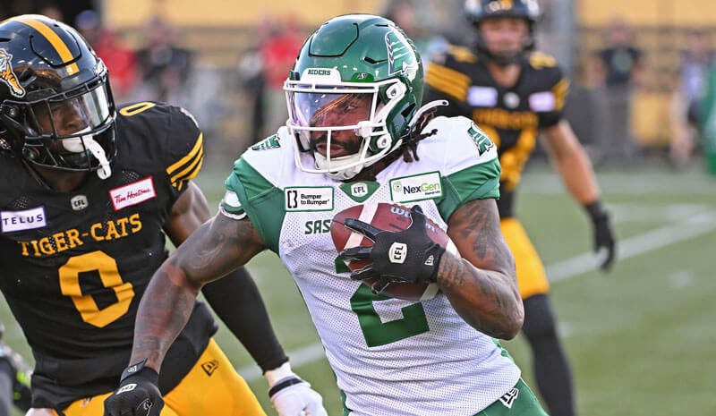 Mario Alford Saskatchewan Roughriders CFL