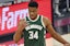 Giannis Antetokounmpo NBA Milwaukee Bucks