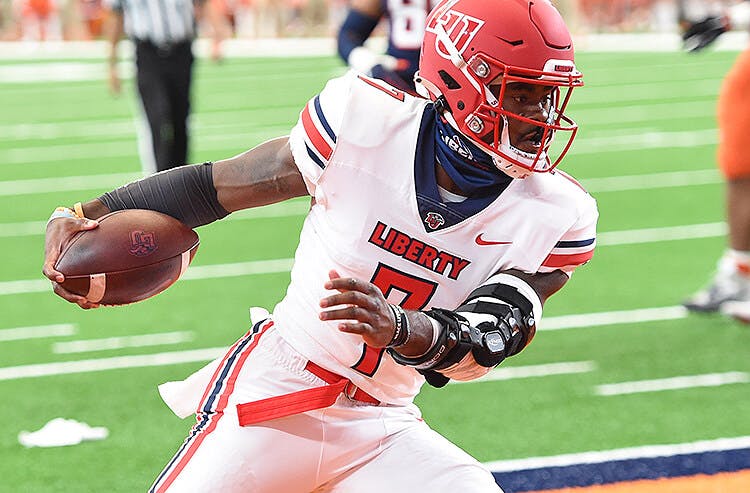 Liberty Flames Malik Willis Cure Bowl