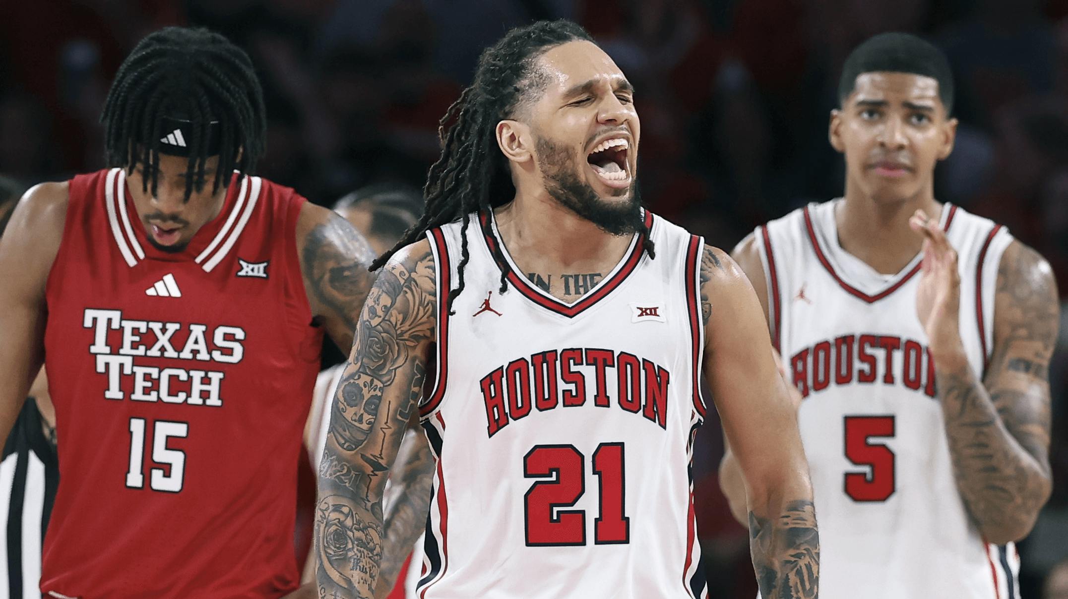 Houston vs Texas Tech Prediction, Picks & Odds for Tonight's College Basketball Game 