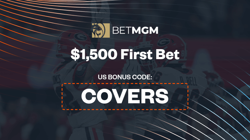 Use BetMGM bonus code "COVERS" to get up to $1,500 bonus bets back if your first bet loses. - IMAGN IMAGES
