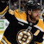 Boston Bruins right wing David Pastrnak (88) celebrates after scoring a goal.