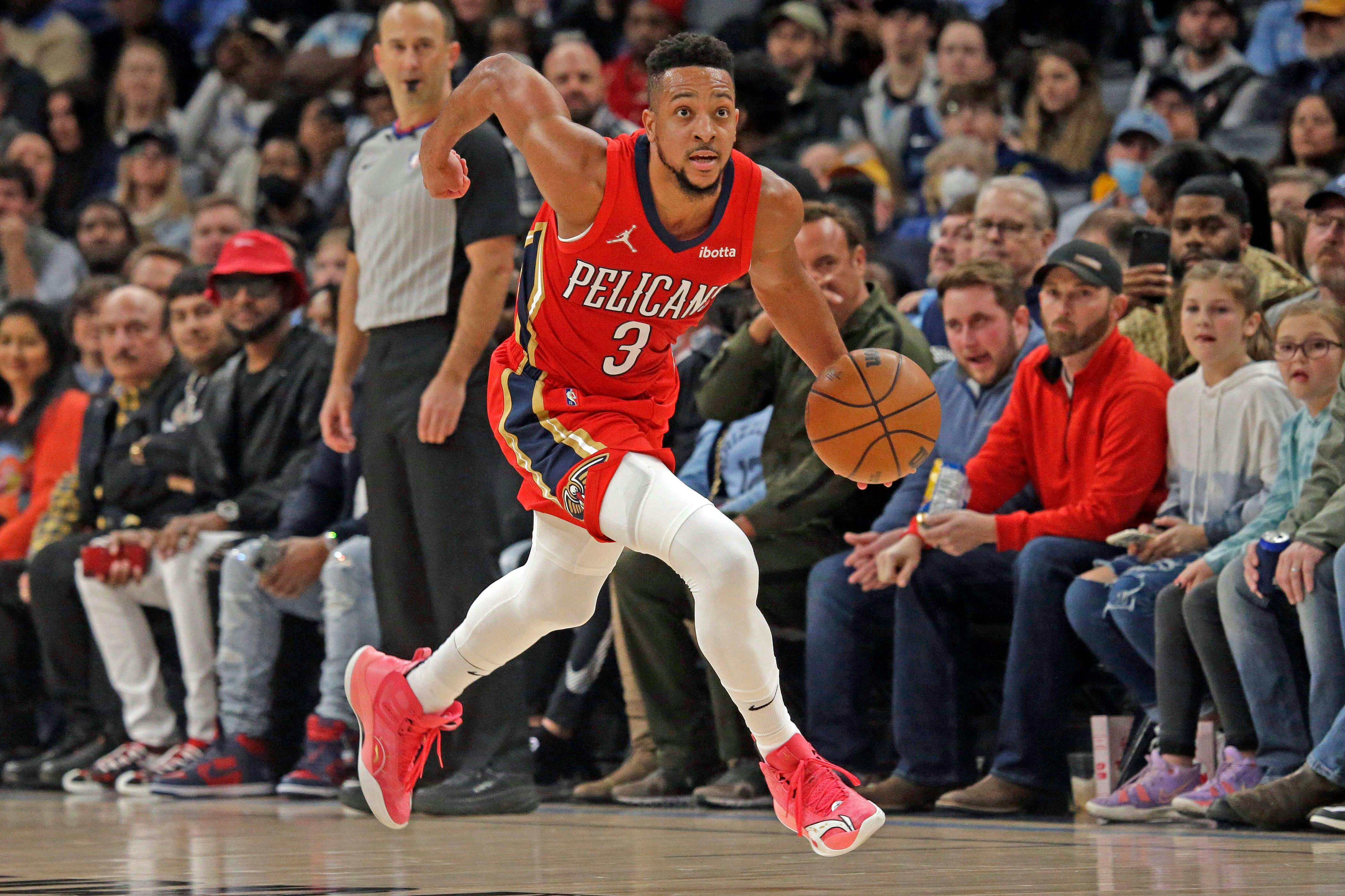 Pelicans player CJ McCollum