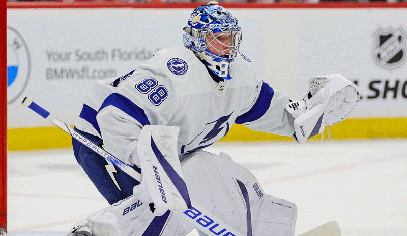 Today’s NHL Props and Best Bets: Vasilevskiy Shines for Tampa