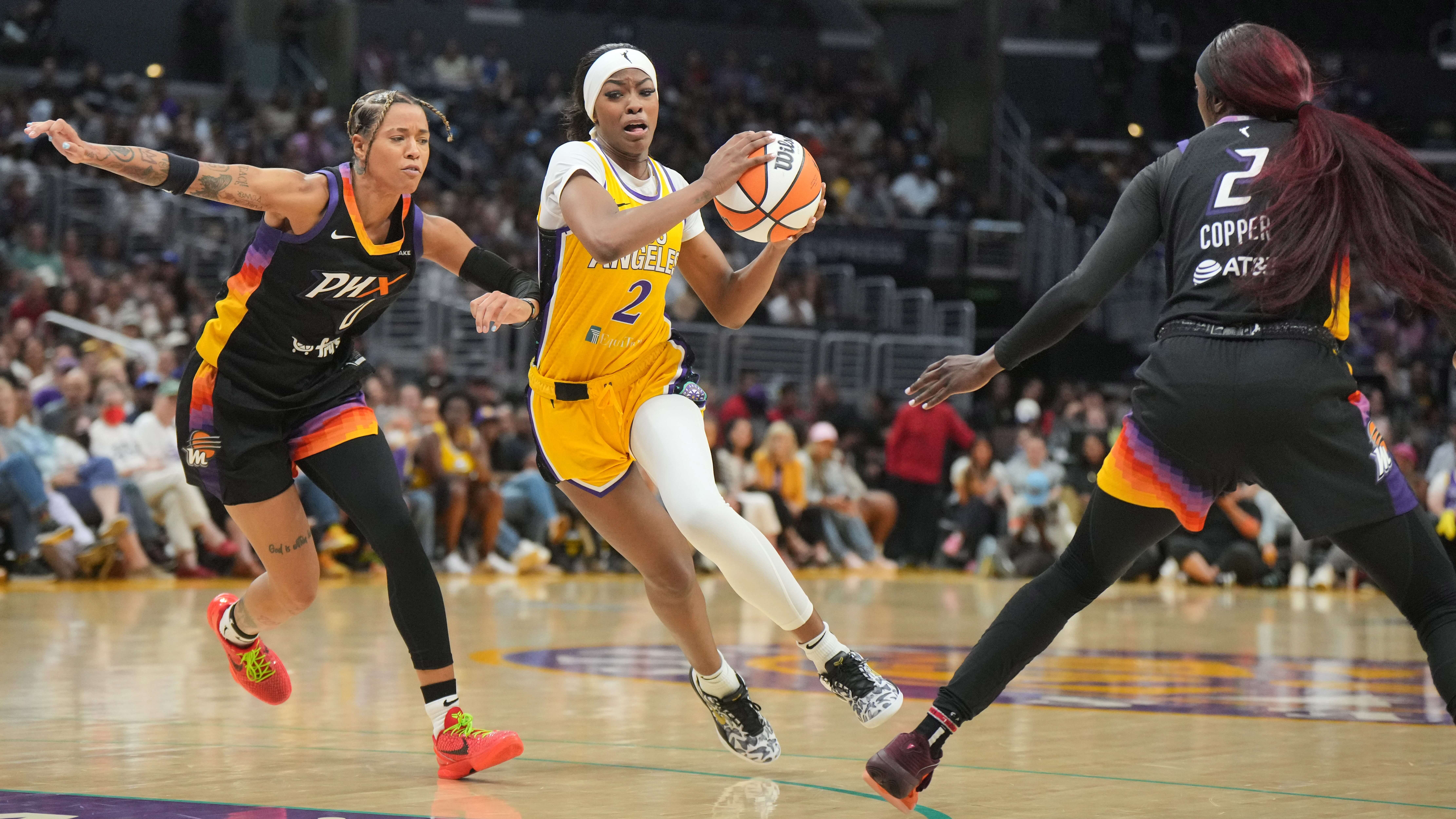Los Angeles Sparks WNBA Rickea Jackson