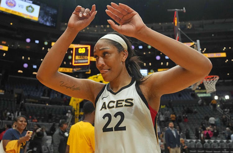 A'ja Wilson Las Vegas Aces WNBA